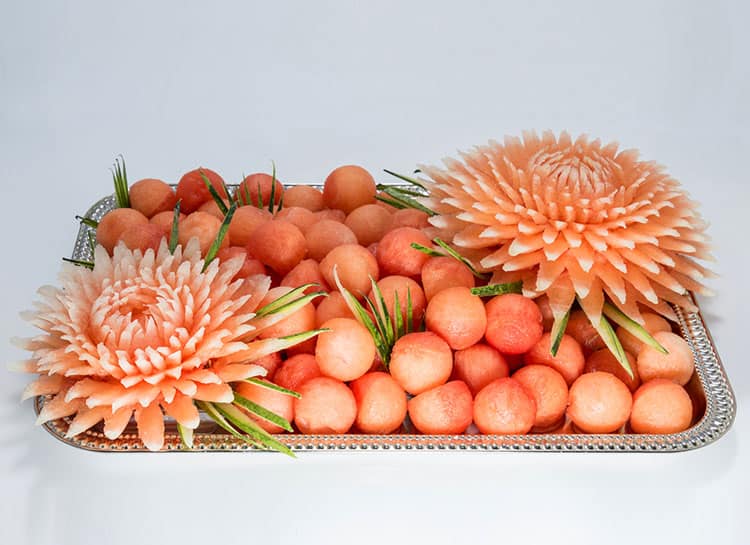 Floral Platter