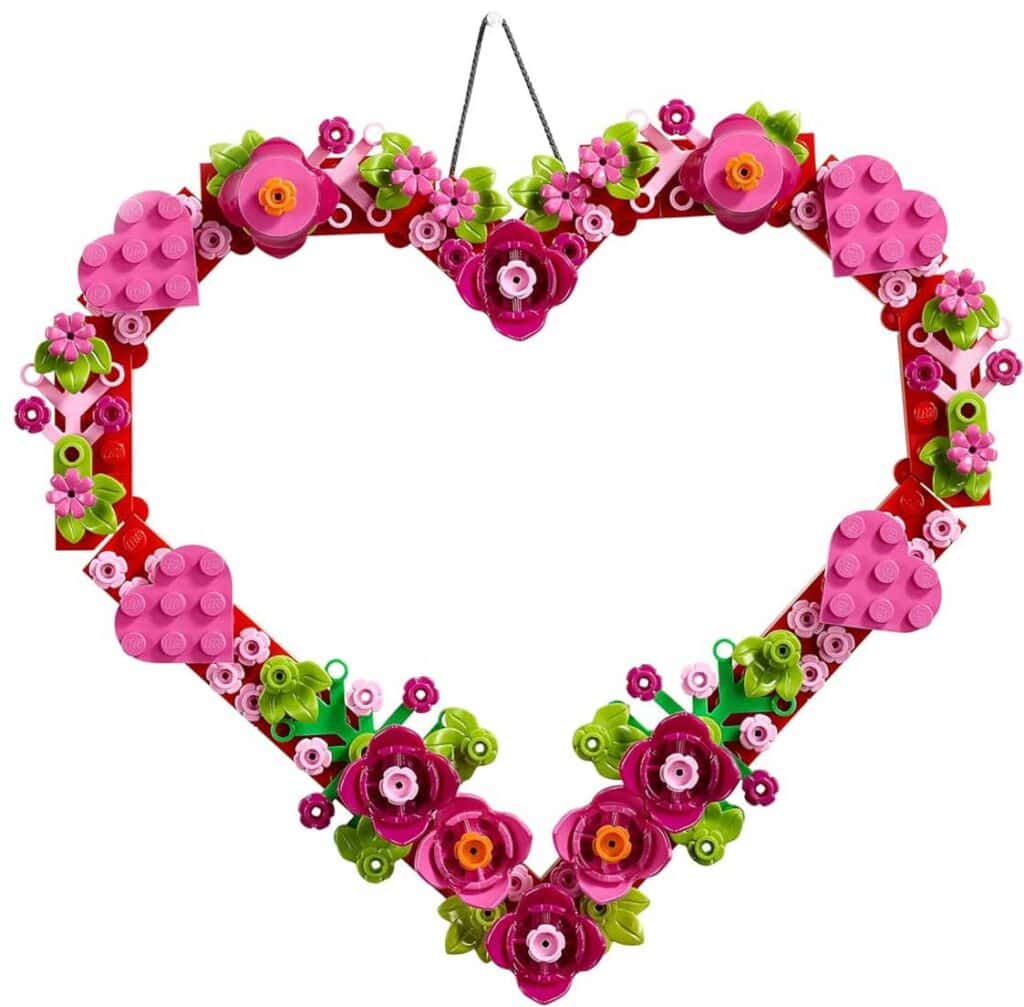 Lego Heart Ornament