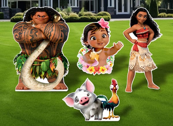 Moana Cutouts