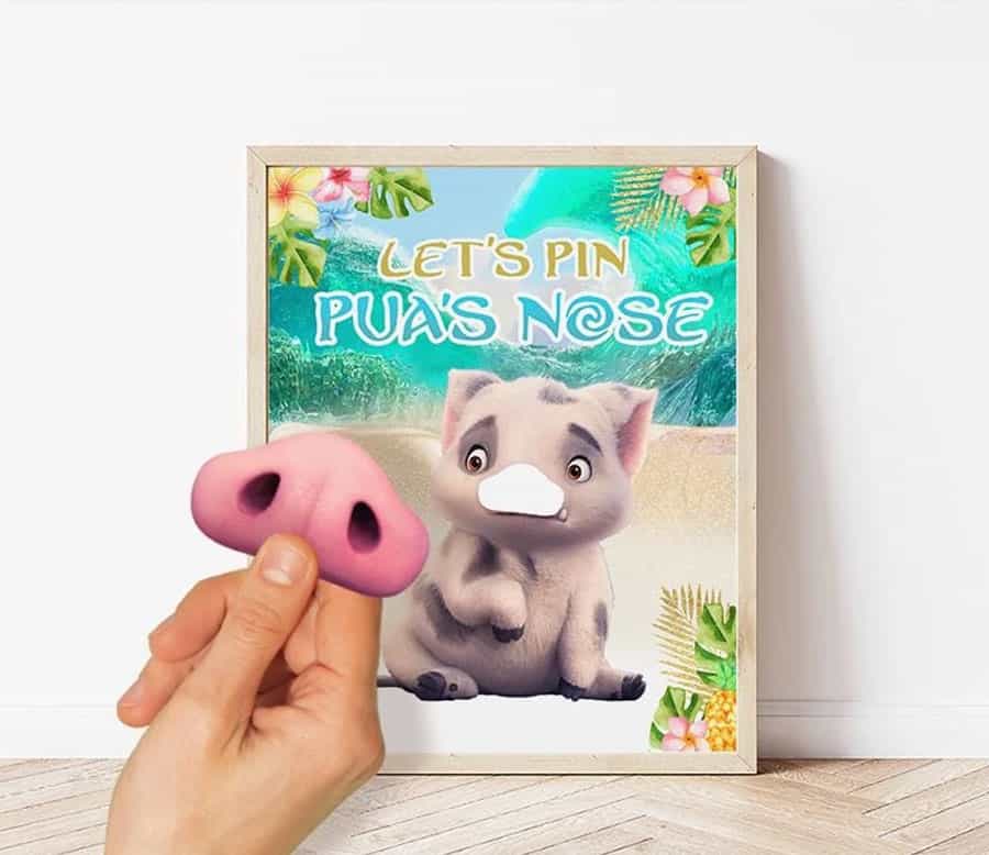 Pin The Nose On Puah