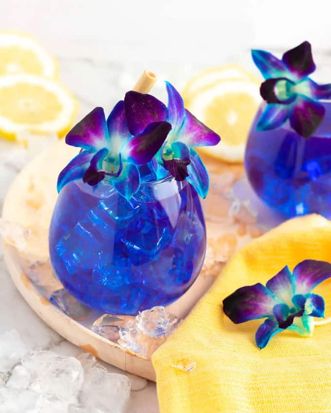 Blue Lagoon Mocktail