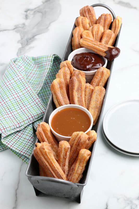 Churros With Dipping Sauce