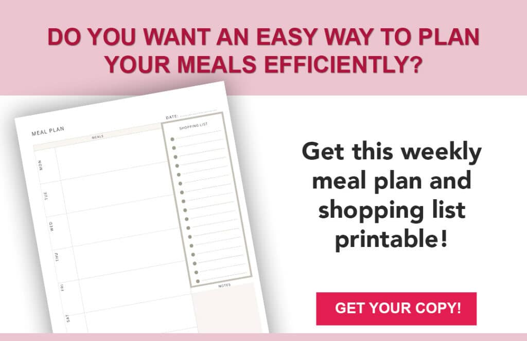 meal plan banner