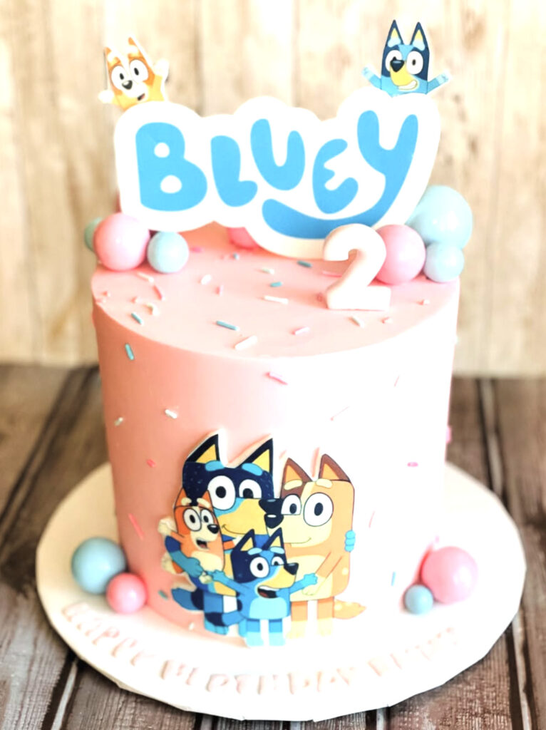 Bluey Cake