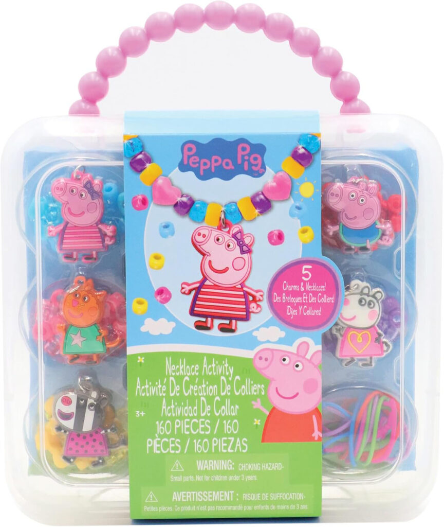 Peppa Pig Necklace Making