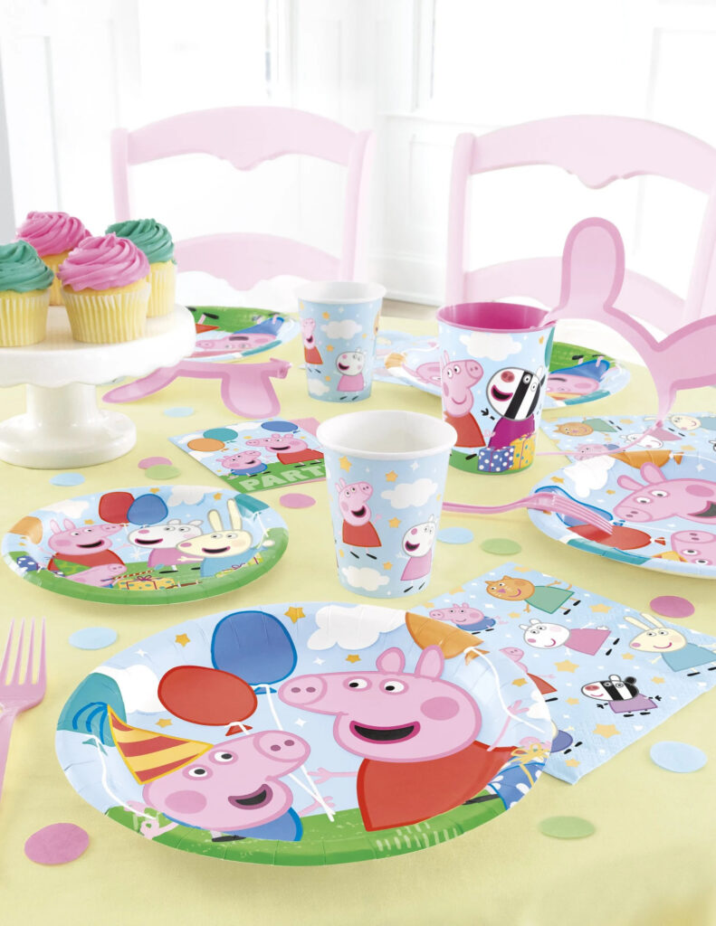 Peppa Pig Table Decor