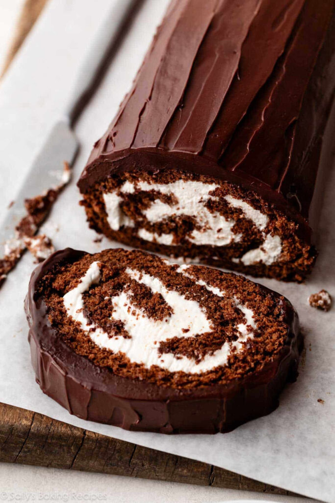 Chocolate Cake Swiss Roll