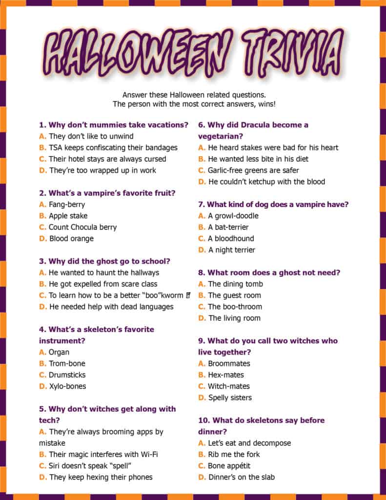 Haunted Trivia Night