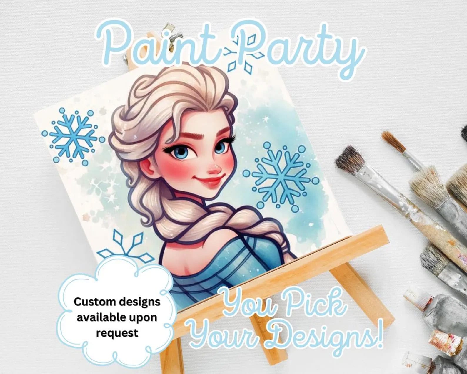 Frozen Paint Party