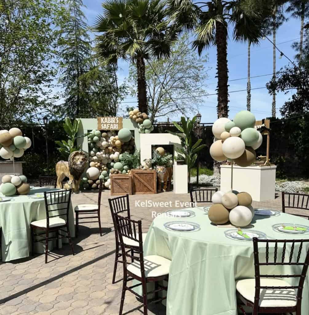 Outdoor Safari Party