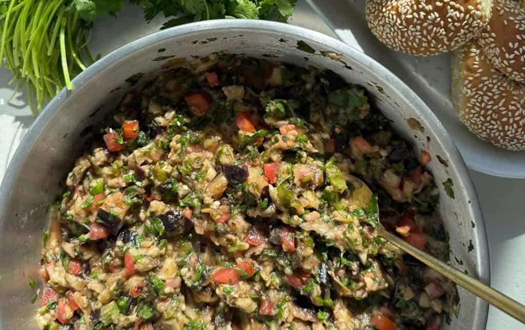 Eggplant Salad
