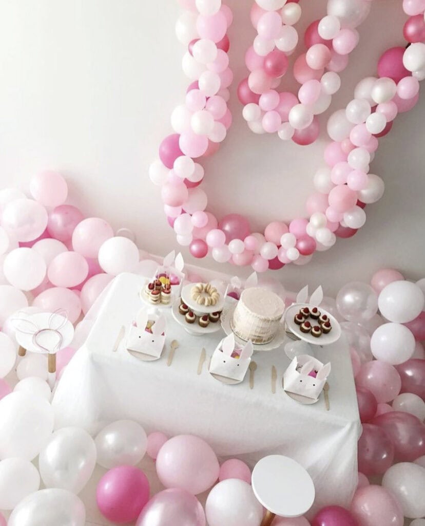 Pink Easter Table