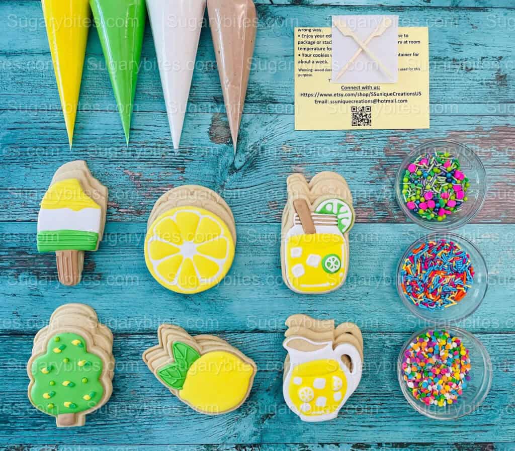Lemonade Cookie Decorating Kit