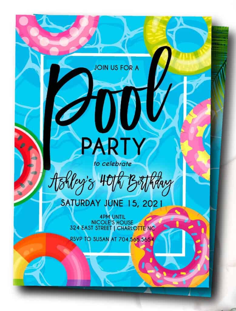 Lemon Themed Invitation