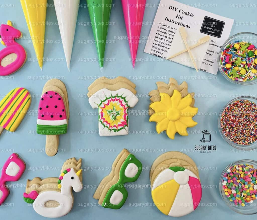Summer Cookie Decorating Kit