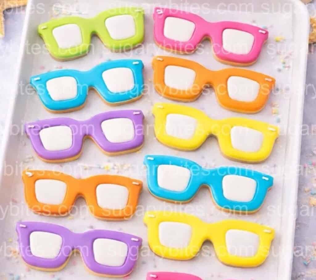 Sunglass Cookies