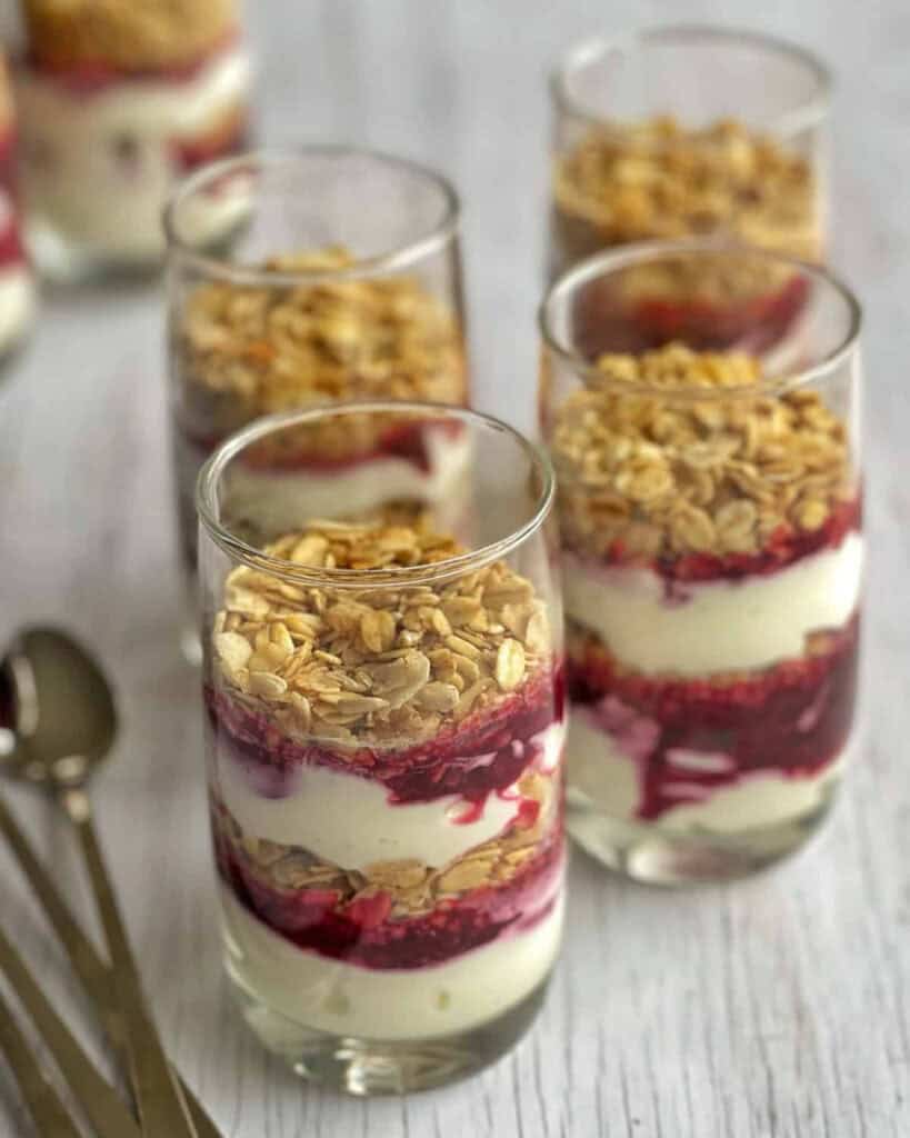Layered Yoghurt Pots