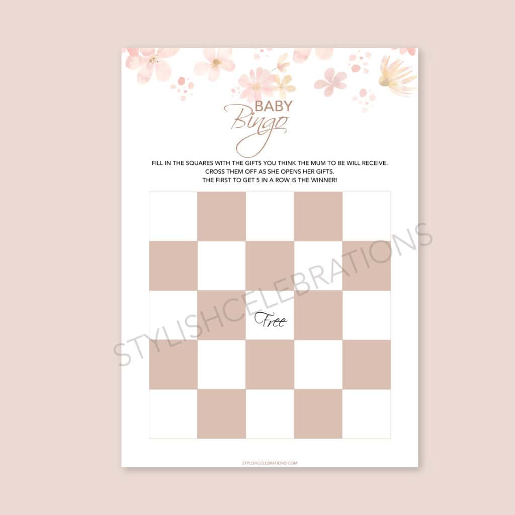 baby bingo