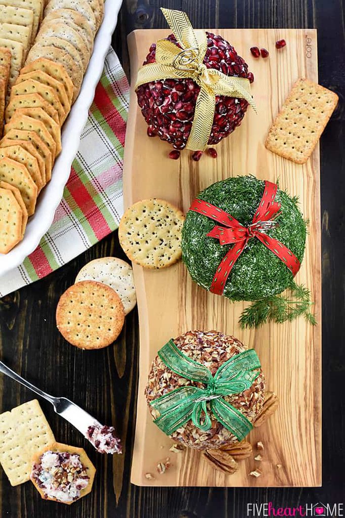 Christmas Ornament Cheese Ball