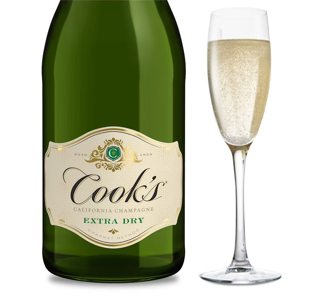 Large Champagne Bottle