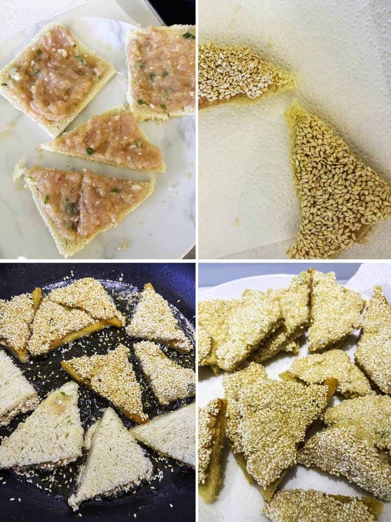 Chicken Sesame Steps