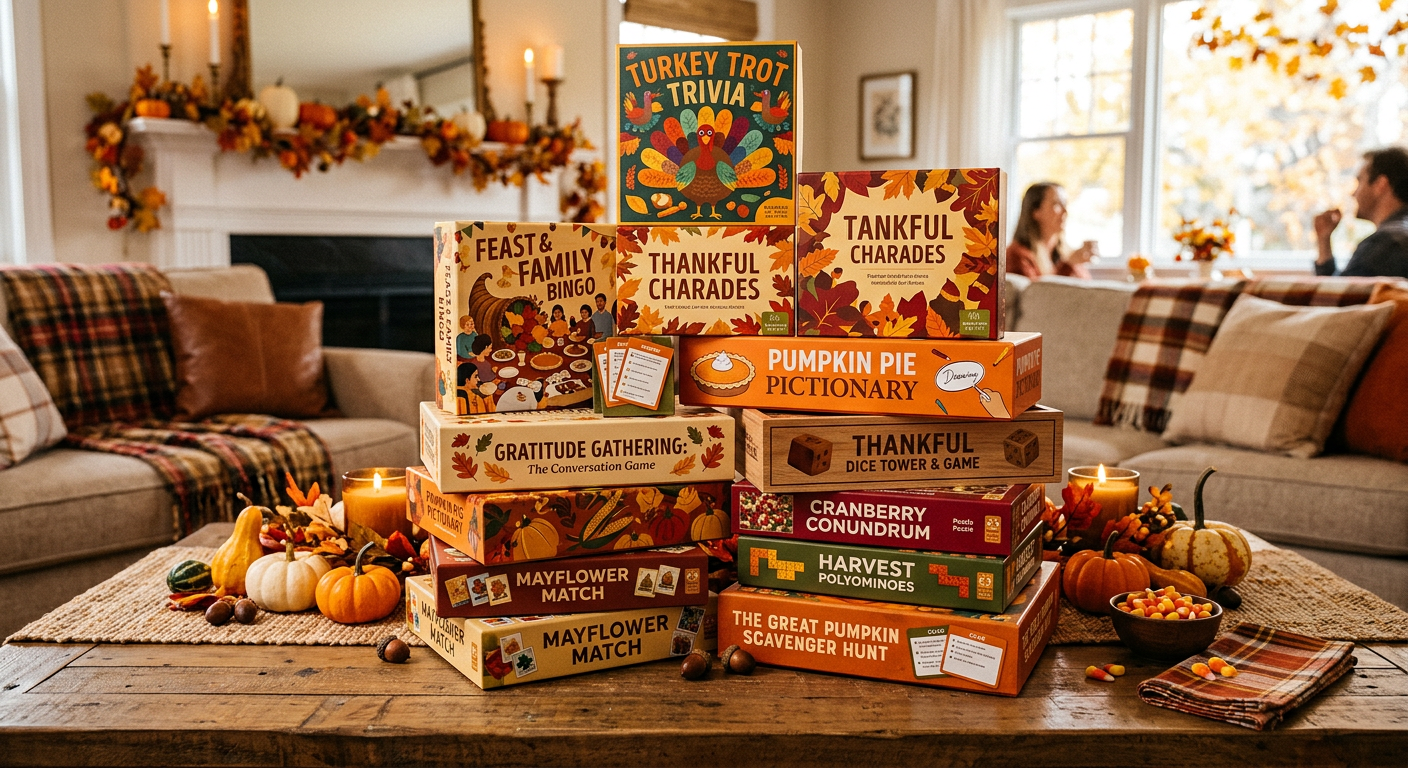 14 Fun, Easy & No-Prep Friendsgiving Games