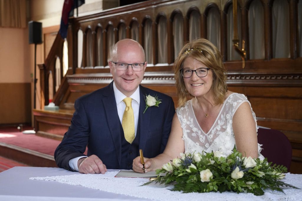 Gary and Sue Camberwell wedding South London wedding photographer