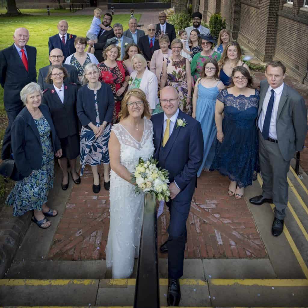 Gary and Sue Camberwell wedding South London wedding photographer
