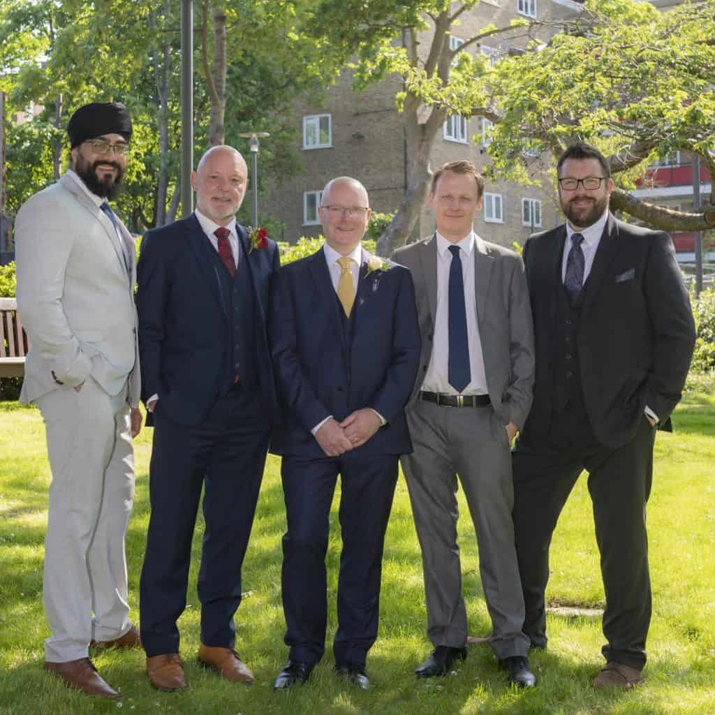 Gary and Sue Camberwell wedding South London wedding photographer