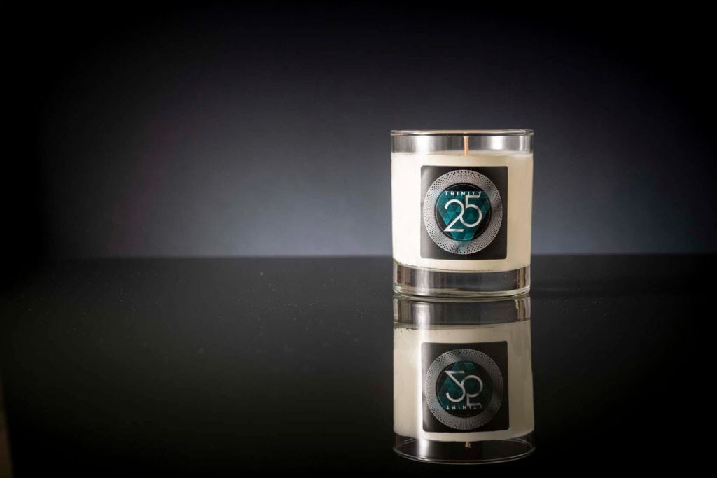 candle Trinity 25 Spirit of Bermondsey London product photographer