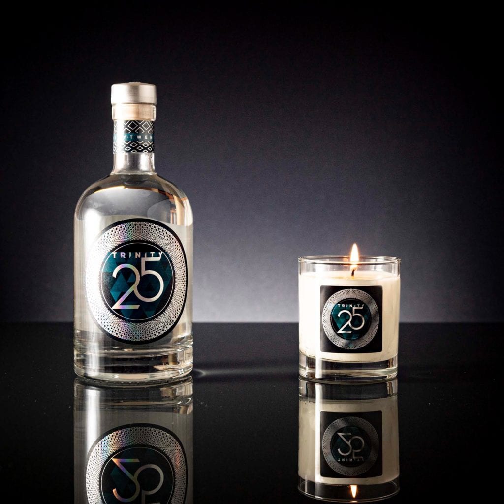 candle Trinity 25 Spirit of Bermondsey London product photographer
