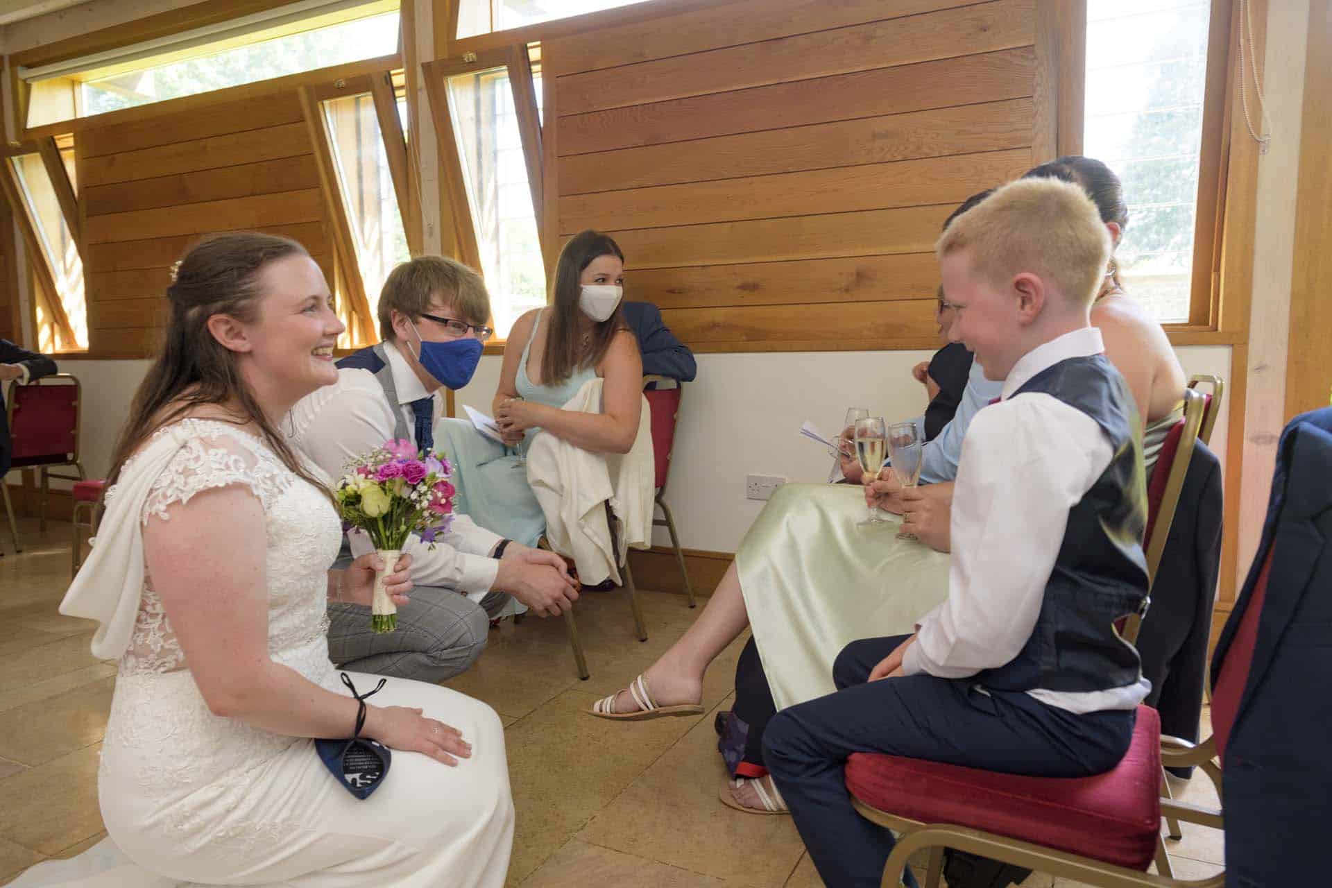 Goring on thames covid wedding oxfordshire reportage wedding photographer London
