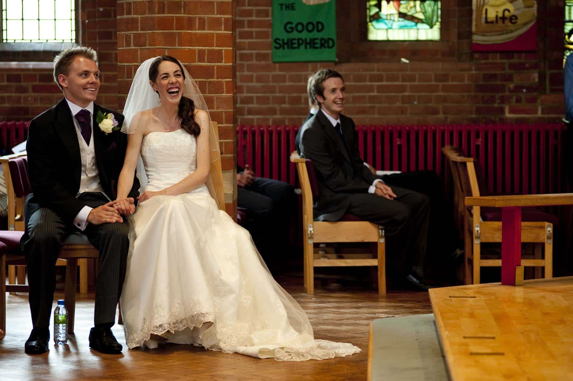 Ashtead surrey reportage wedding photographer St georges church Leatherhead