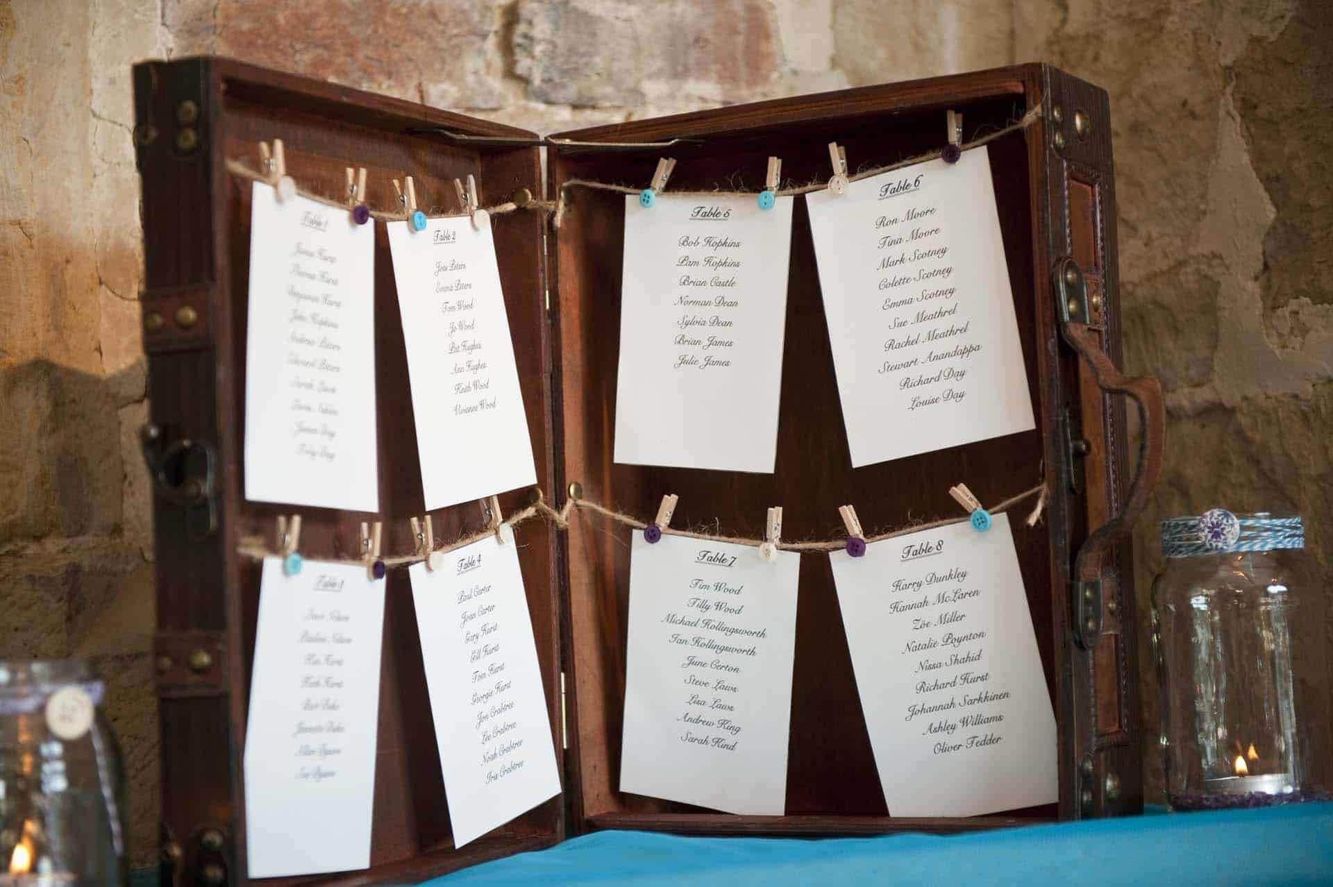 london wedding photographers seating plan camberwell south london 130826 170851