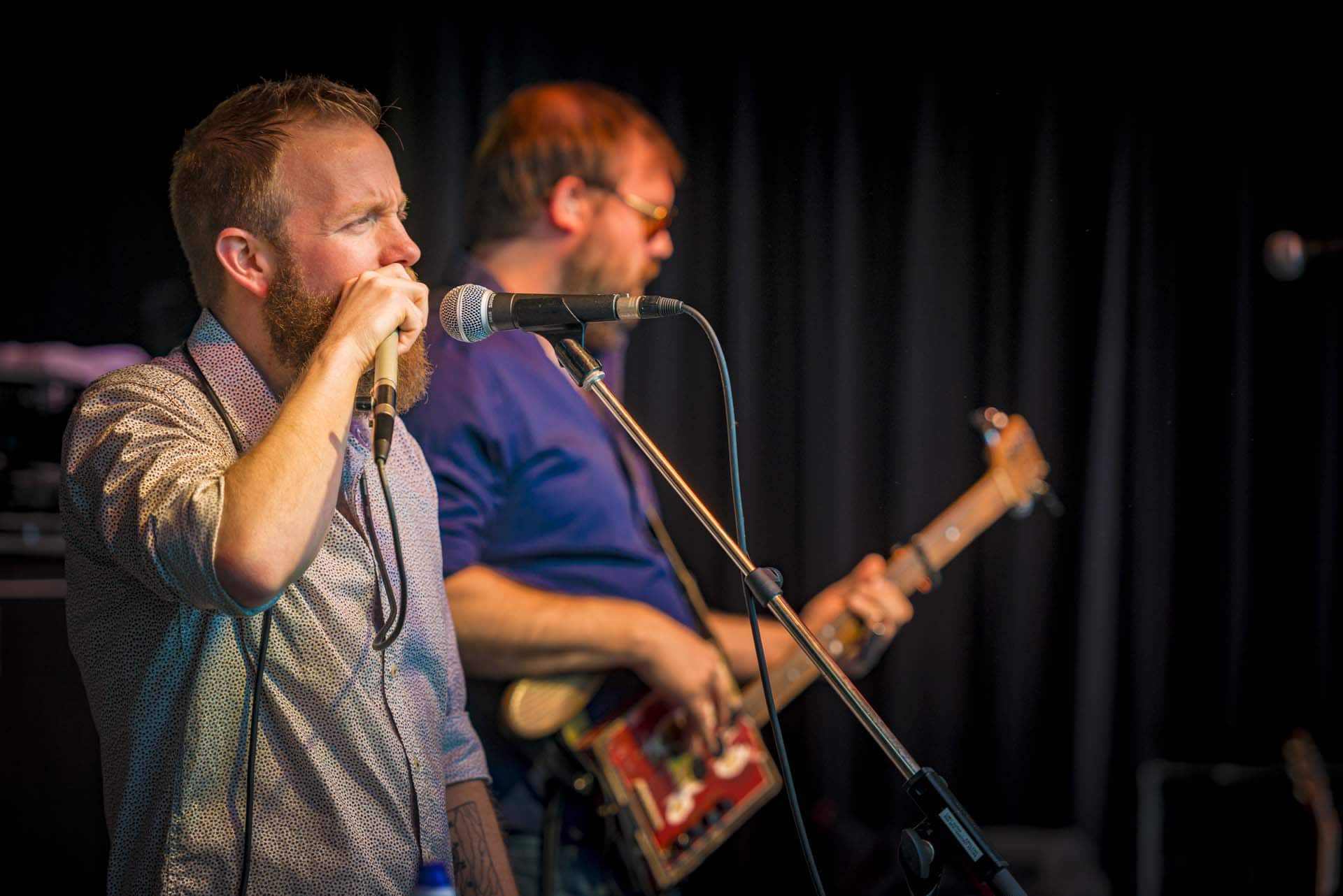 Exposure lighting gig photography Moreton Arbuckle Linton Music Festival Andrew King wedding photographer