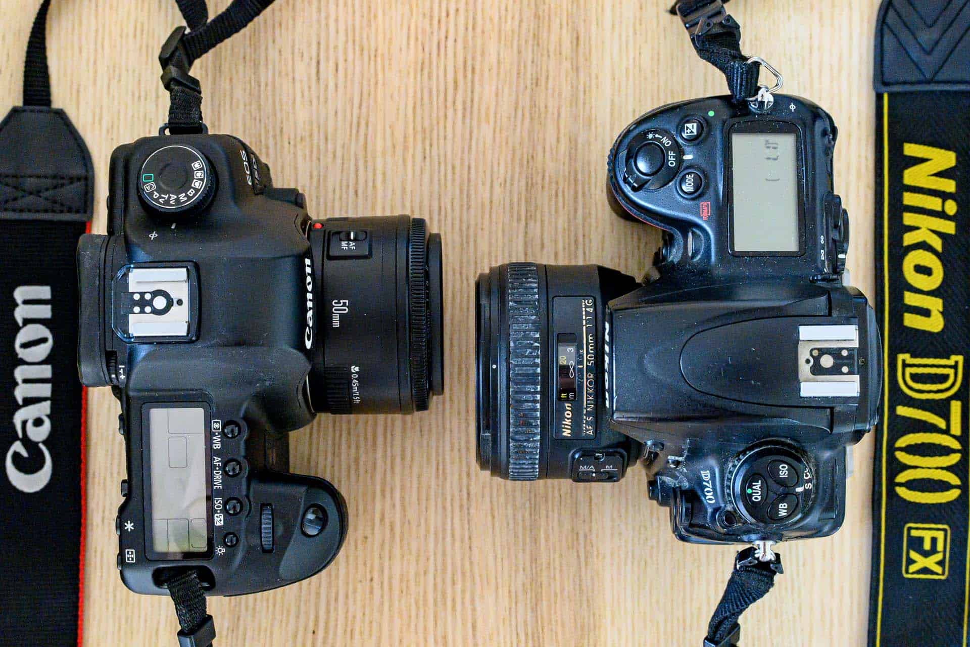 NIKON V CANON: TWO CLASSIC CAMERAS