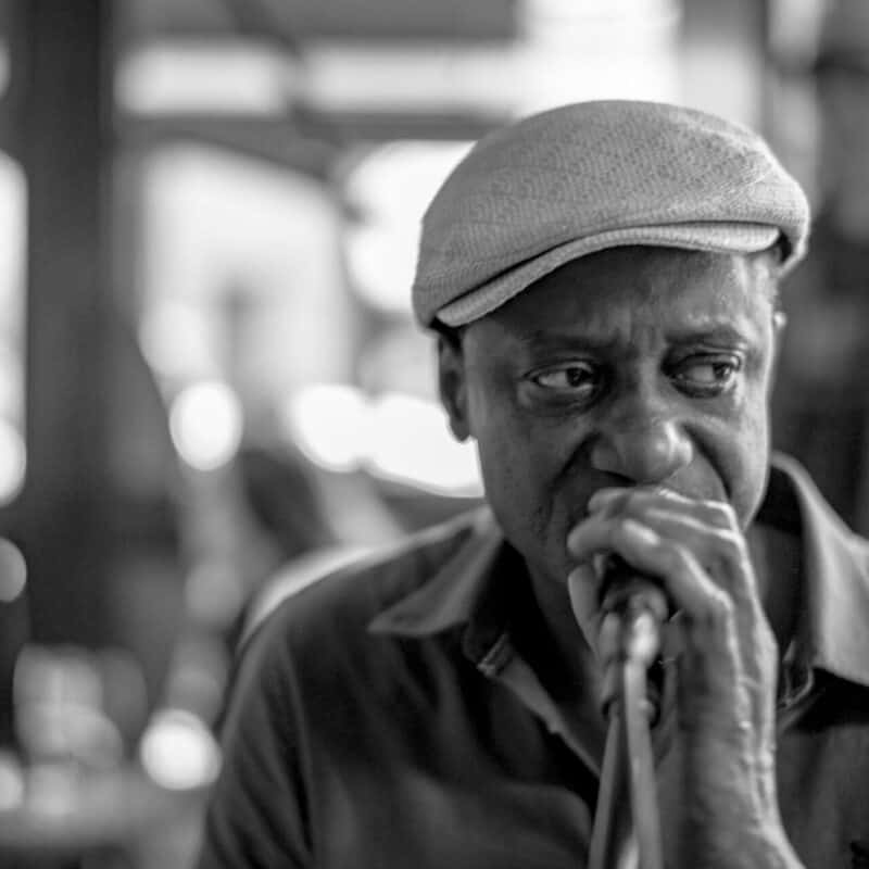 Errol Linton at Cafe Boheme Blues in Soho Bromley photographer