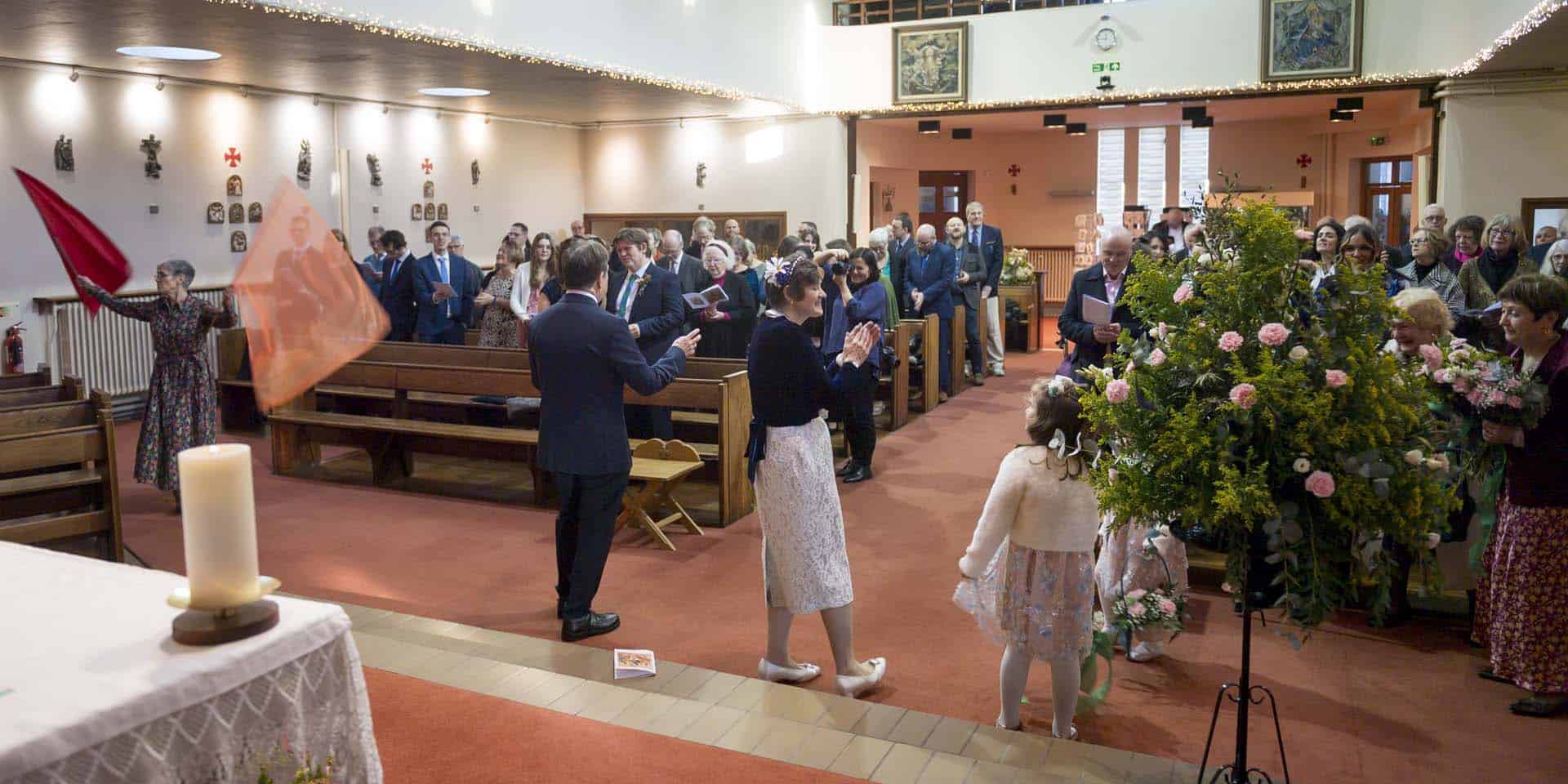 St John Fisher & St Thomas More Church eltham wedding photographers second photographer