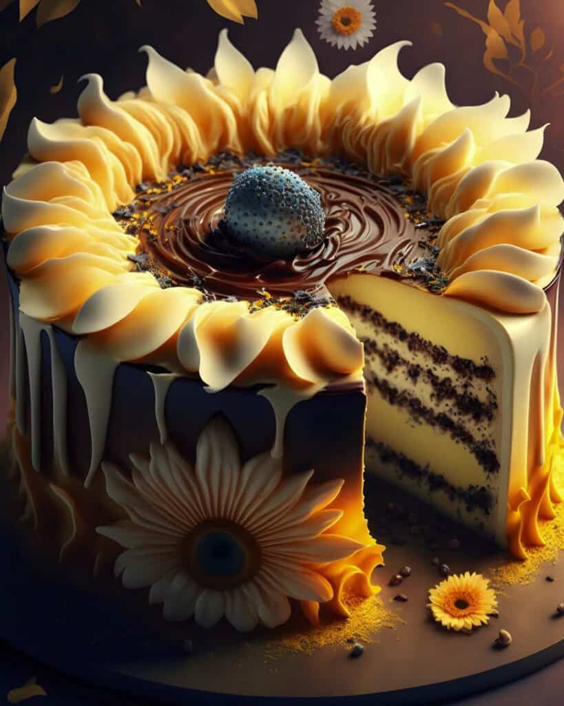 AI cake image