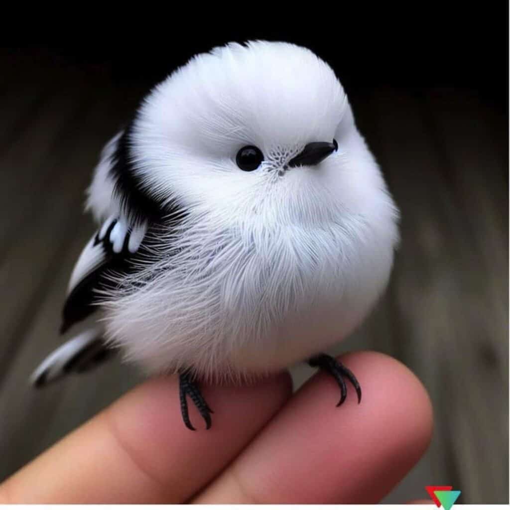 fake AI fledgling bird chick bromley photographer
