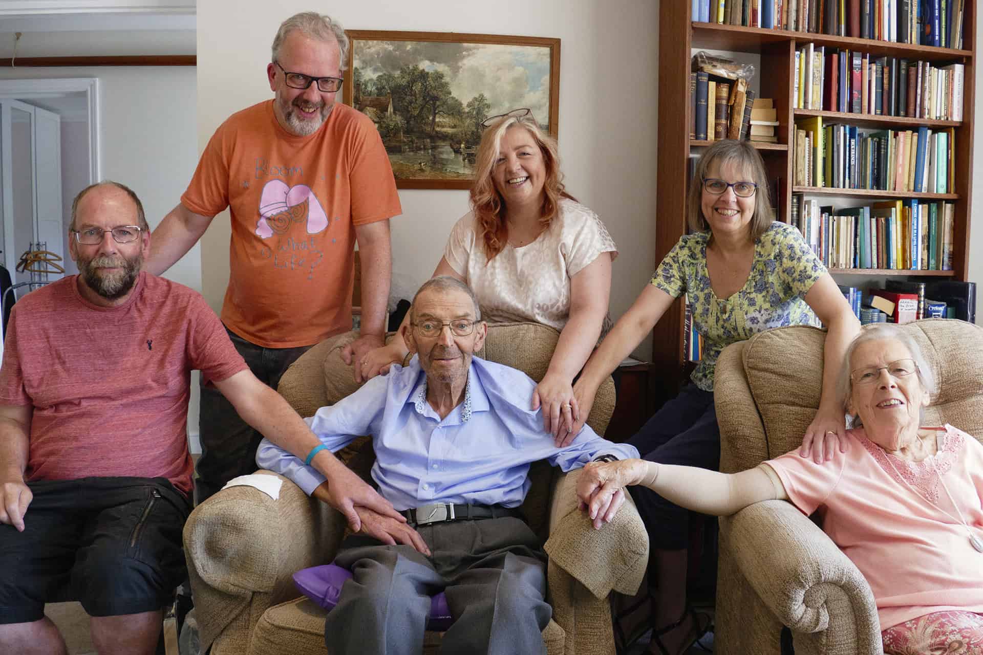 We six. the King family gathered for the last time. Facing loss.