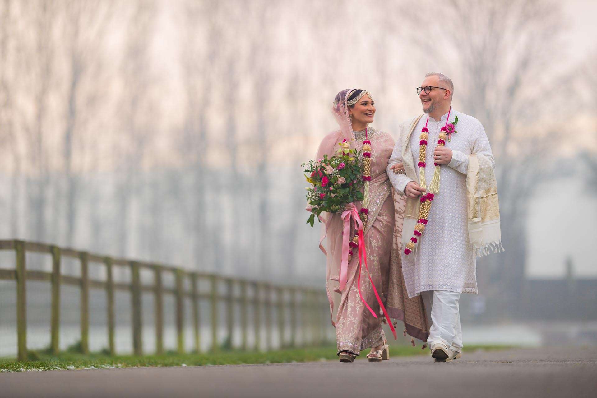 Birmingham wedding - Kent wedding photographer Sandwell Country park Portraits
