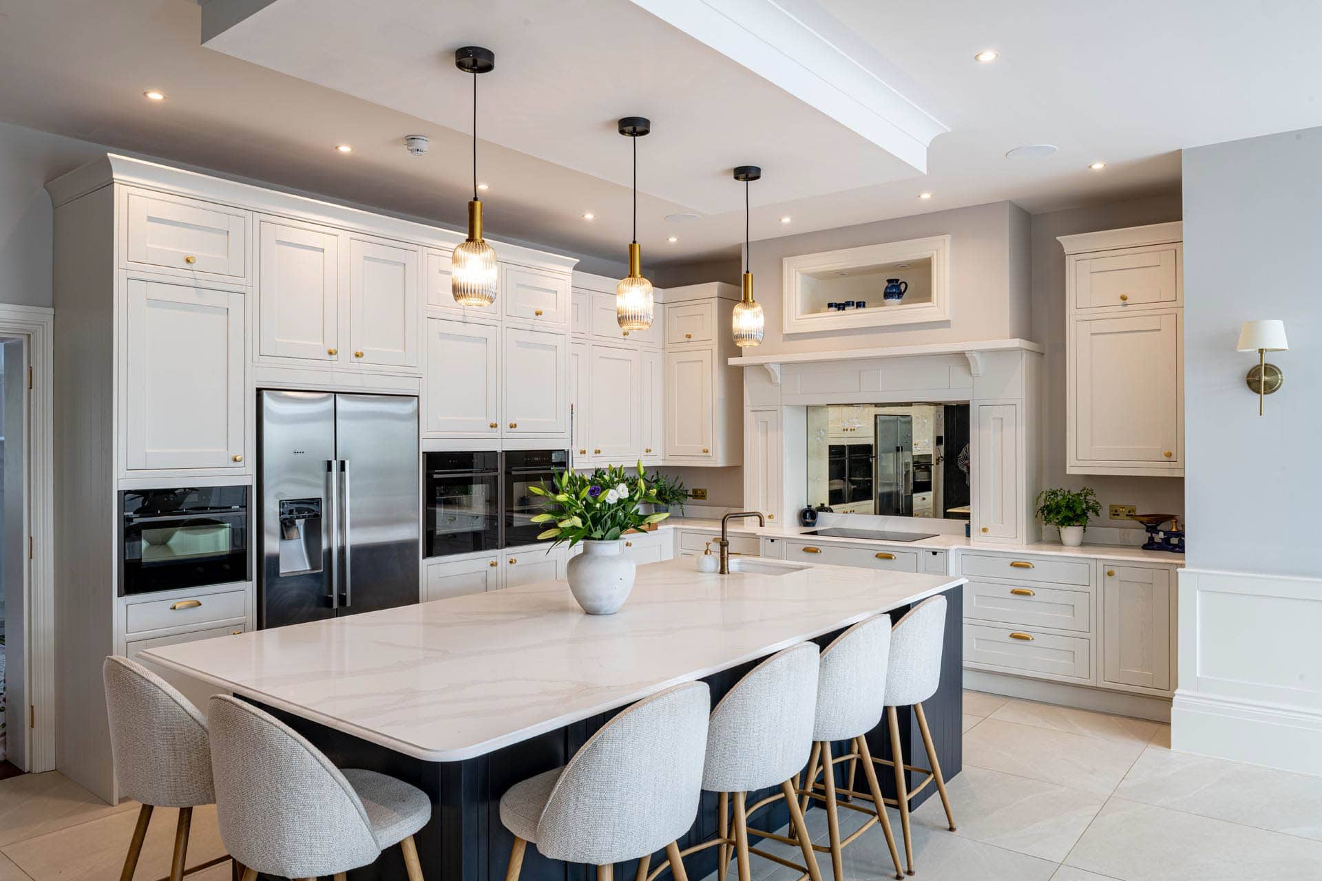 Norden Kitchens Woldingham CQ Calacatta Gold 140234 a