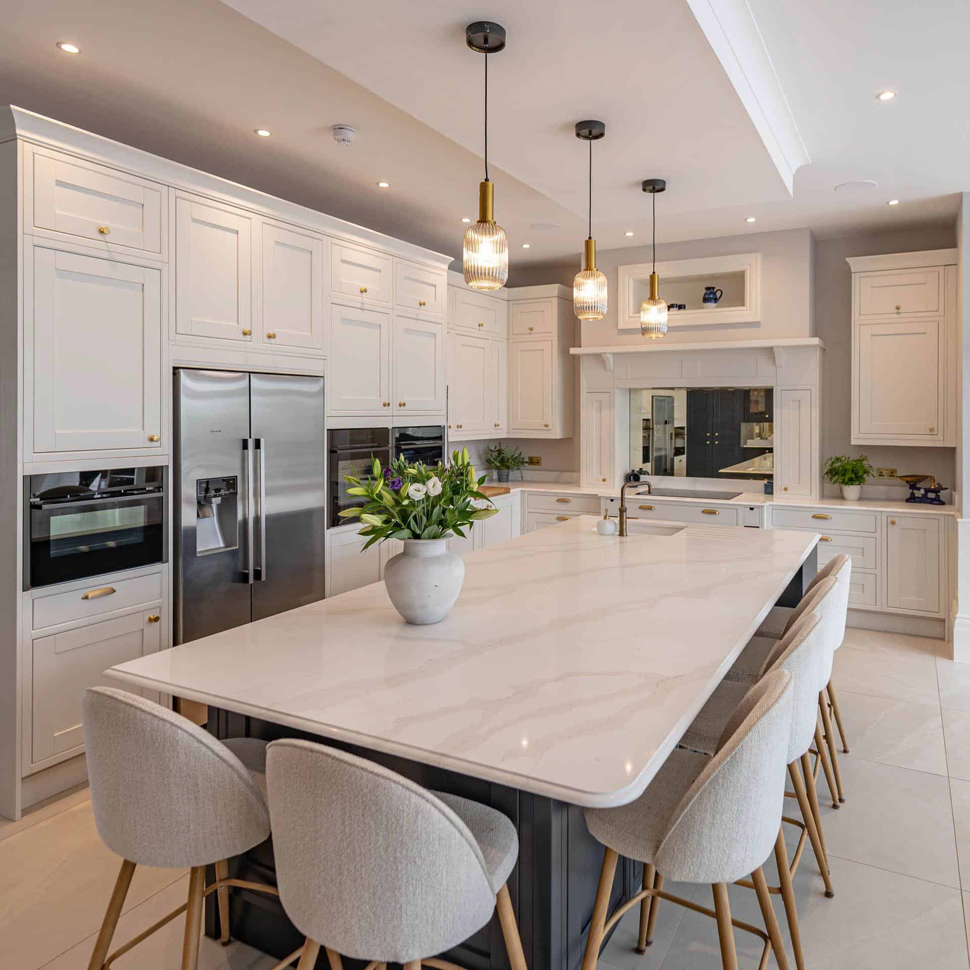 Norden Kitchens Woldingham CQ Calacatta Gold 143331 a