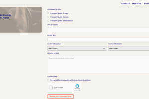 Site Transbroker - Contact ENG