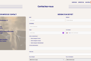 Site Transbroker - Contact