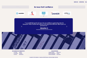 Site Transbroker - Témoignages