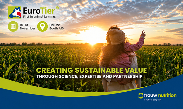 Trouw Nutrition to present livestock nutrition technologies at EuroTier 2026