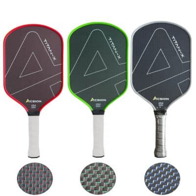 ACSION Titanium T700 Carbon Fiber Pickleball Paddle