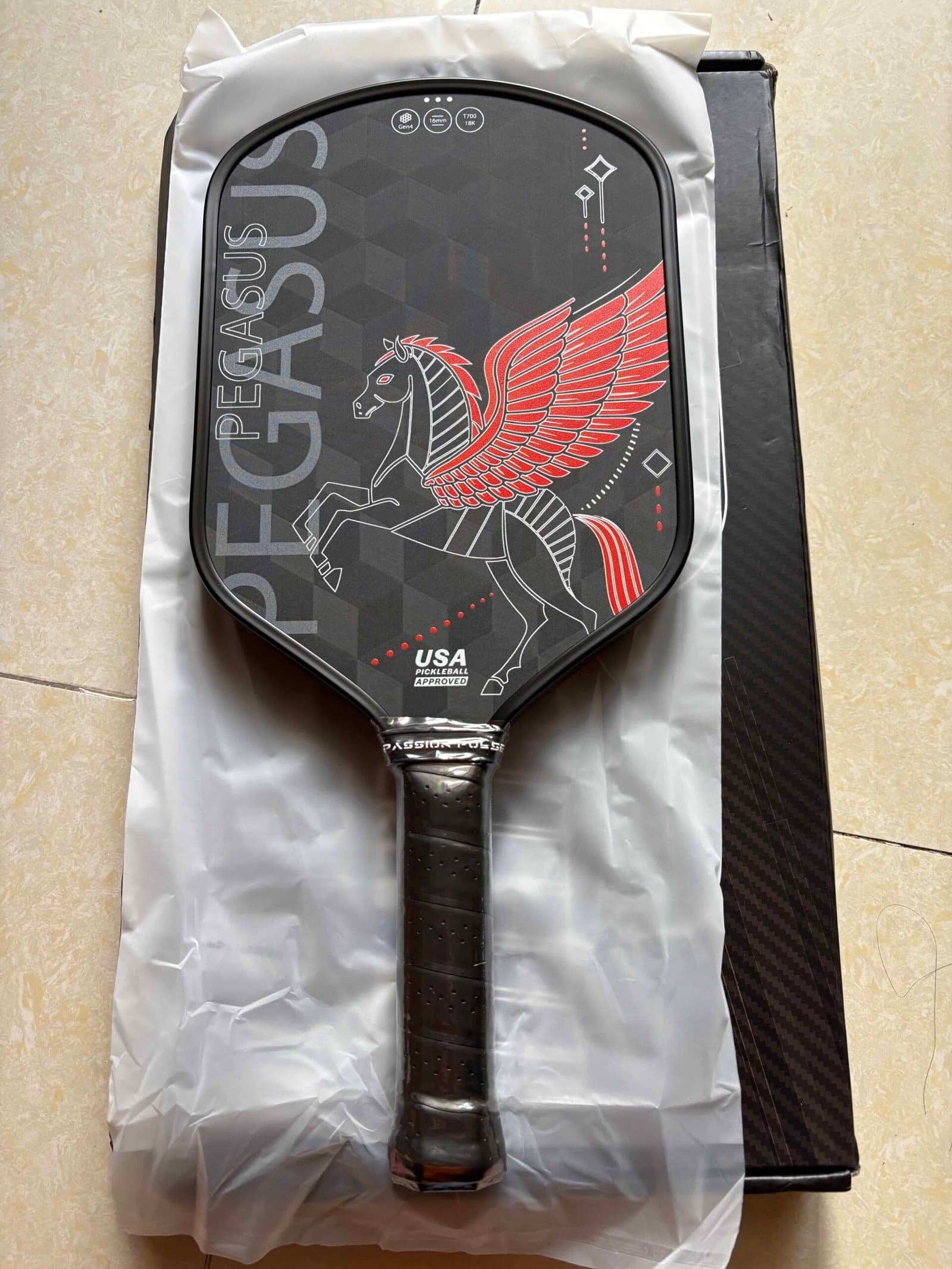 Pegasus customize pickleball paddle